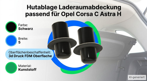 2er set laderaumabdeckung - 2er,