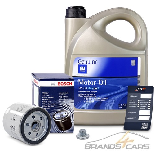 Bosch ölfilter für opel - bosch, Ölfilter+5l