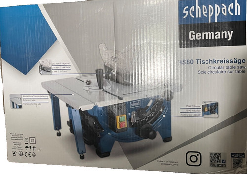 Scheppach hs80 tischkreissäge - scheppach,