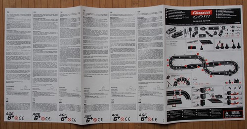 Autorennbahn montage und - montage,