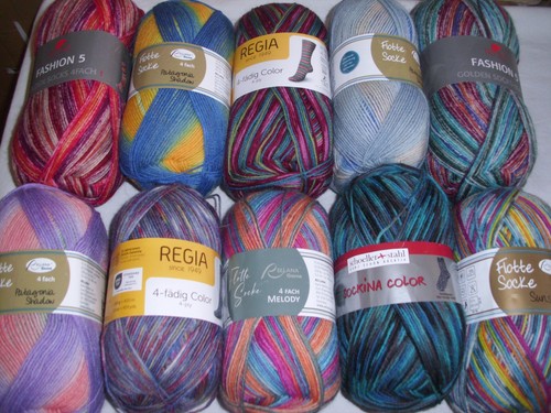 Wollpaket schockenwolle bunt - wollpaket,