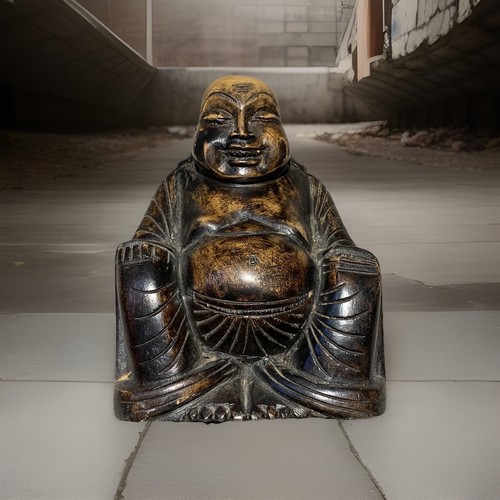 Vintage buddha statue - vintage, buddha,