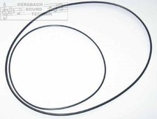 Kannt-Rund Riemen Set passend für Grundig TS 1000 Rubber drive belt 2 Riemen