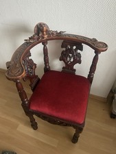 ANGEBOT ‼️Antiker Schnitzstuhl aus Mahagoni