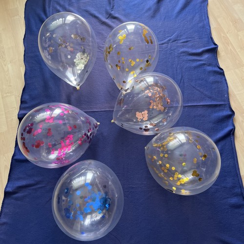 100 konfettiballons zoll - x, 12
