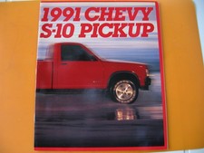 USA Prospekt Chevrolet S 10 Pickup 1991