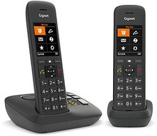 Gigaset C575A Duo Extra Großes Display Anrufschutz 2 Mobilteile B-Ware