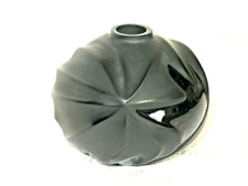 Vase Lalique schwarz