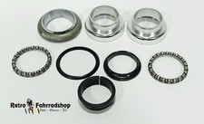 Dia Compe USA Aheadset 1 1/8 Zoll MTB Ahead Steuersatz 94g BJ 1994 Grau/Silber