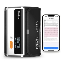 CheckMe Armfit Plus Blutdruckmessgerät Oberarm Bluetooth mit EKG free KI-Analyse