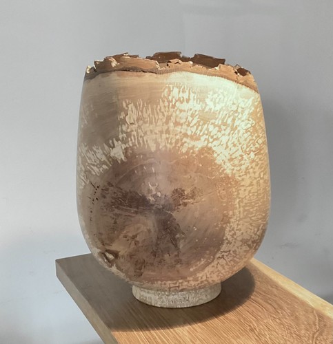 Apfelbaum holz deko gefäß - holz,
