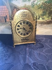 Hettich Laternenuhr Jahresuhr Messinguhr Tempus Fugit Messinggehäuse