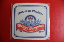 Bierdeckel  WEIßES  BRAUHAUS