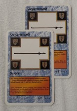 Dark Force Karte 2 x Speer