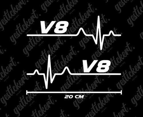 V8 herzschlag - 2x,