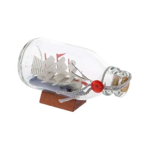 Glas-Piratenschiff-Segelboot-W