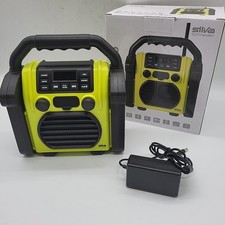 BR 230 BT, Baustellenradio Bluetooth - Neongelb/Offwhite - Silva Schneider - Dig