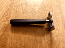 Mühle, Rasierer, Hexagon, graphite, R HXG GRAPHITE SR, Aluminium