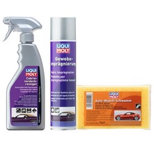 Cabrio Pflegeset LIQUI MOLY 1x Verdeckreiniger 1x Imprägnierung + Wasch-Schwamm
