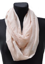 Seide Loopschal Loop Schal Seidentuch Halstuch Tuch Damentuch Damen Unifarben