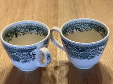 Villeroy & Boch Burgenland grün Kaffeetasse 7 x 8 cm neuwertig