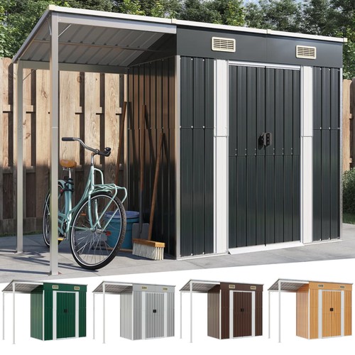 Metall gartenhaus mit - metall,