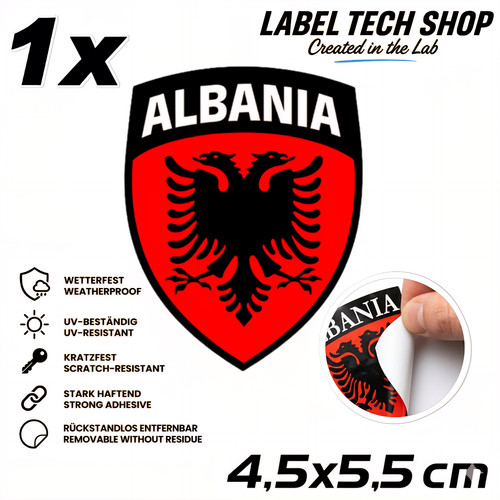 Albanien aufkleber - 🇦🇱,
