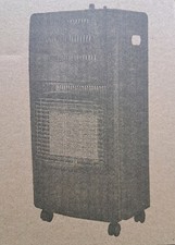 DMS Infrarot Gasheizofen KGH-08  4200W Heizgerät Gasheizer Heizstrahler  Schwarz