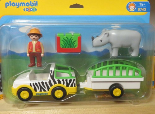 Playmobil zoowächter - 1-2-3,