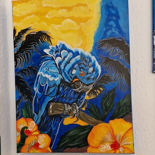 Gemälde leinwandbild mit - gemälde/leinwandbild,
