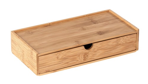 Wenko bambus box terra - bambus,