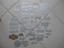 über 40 verschiedene Texte Stanzschablonen Stanzen
