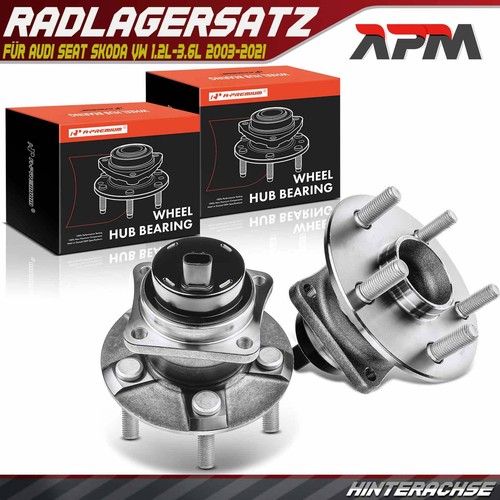 Radnabe radlagersatz hinten - 2x,