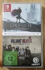 Child of Light Valiant Hearts The Great War - Nintendo Switch ⚡
