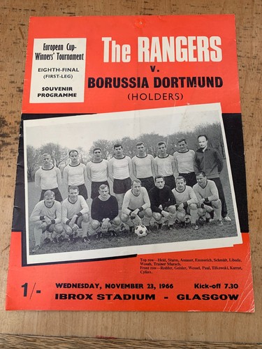 Rangers borussia dortmund - borussia,