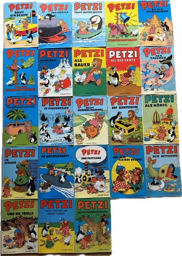 Petzi bücher bände 7 - petzi-bücher:, 1-7