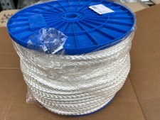 Seil 10mm Rolle 100meter  Synthetikleine geflochten / RESTPOSTEN H2Reg6a