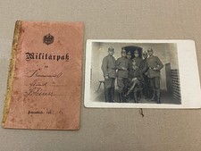 Militärpaß WK1 Original