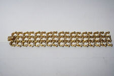 Christian Dior Vintage Armband, vergoldet mit Zirkonia Steinen.