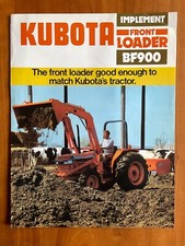 Kubota frontlader bf900 - kubota,