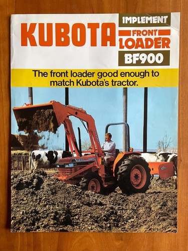 Kubota frontlader bf900 - kubota,