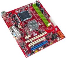 MSI MS-7366 motherboard Socket Intel 775 DDR2 SATA PCIe nVidia chipset