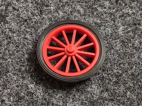 Lego wagenrad rot - rot, m