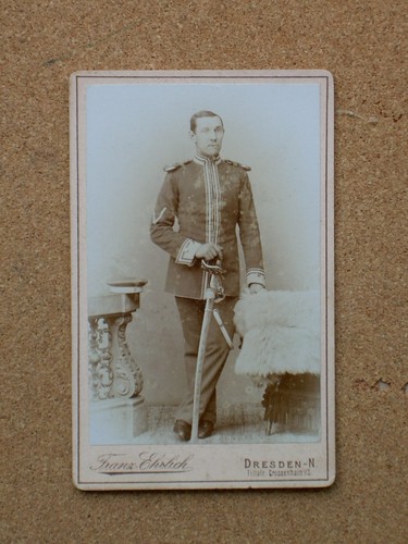 Altes kabinettfoto 1904 - um,