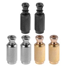 Chrom/Schwarz/Gold E-Gitarre