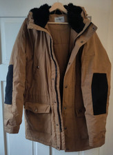 Carhartt WIP Trapper Parka Herren Winterjacke Gr. XXL braun, fällt klein aus