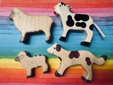 Holztiger Figuren 4 Stück