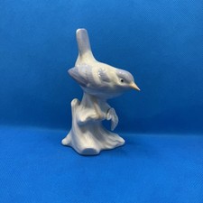 Porzellan Figur Vogel blau