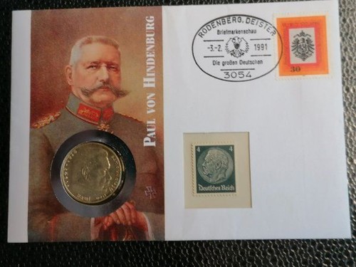 Numisbrief 5 mark - -,