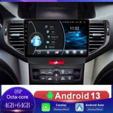 Für Honda Accord VIII 8 2008-2012 Android 14 Autoradio Carplay DSP Navi 4+64GB
